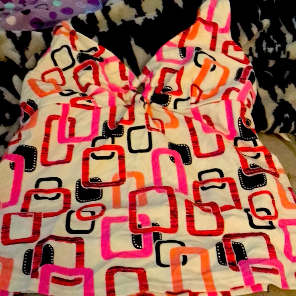 Bathing suit top worn once